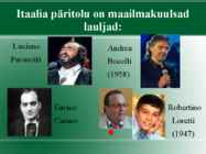 Itaalia muusikamaa #17