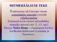 Prantsuse muusika #5