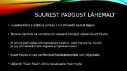 Universumi struktuur- Suur Pauk- Universumi evolutsioon #4