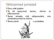 Vana-Kreeka Jumalad ja surematud kunstiteosed #5