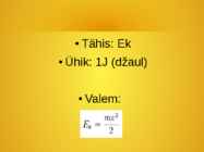 Kineetiline energia #4