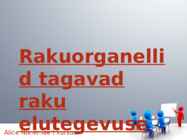 Rakuorganellid tagavad raku elutegevuse