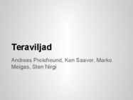 Taimekultuuri teraviljad põhjalik esitlus