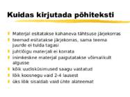 Uudise ülesehitus #11