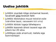 Uudise ülesehitus #7