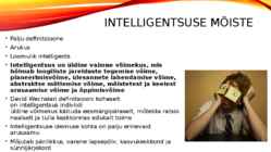 Intelligentsus #2
