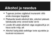 Alkohol ja rasedus #5