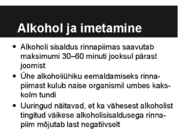 Alkohol ja rasedus #8