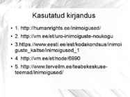 Inimõigused #18