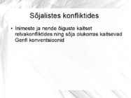Inimõigused #8