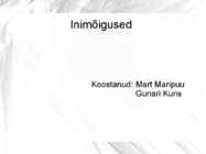 Inimõigused