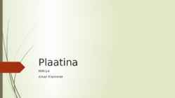 Plaatina