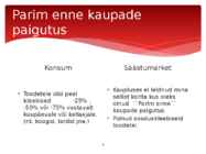 Kaubandusalased õigusaktid #8