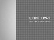 Koorikleivad
