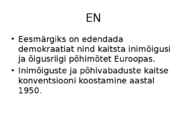 Euroopa Nõukogu #4