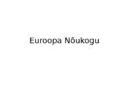 Euroopa Nõukogu