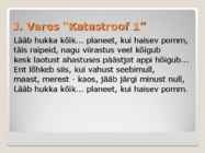 Ekspressionism Eesti kirjanduses #5