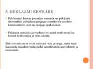 Reklaamianalüüs 1 osta ee #7