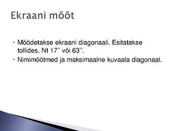 Arvuti sisend- ja väljundseadmed Kuvarid e-monitorid #39