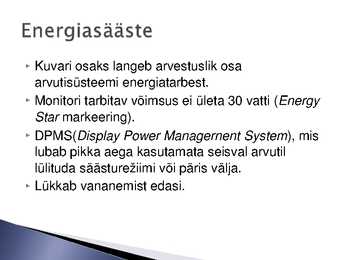 Arvuti sisend- ja väljundseadmed Kuvarid e-monitorid #48