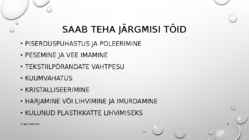 Põrandahooldusmasin ja selle kasutamine #2