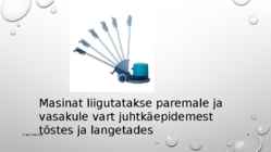 Põrandahooldusmasin ja selle kasutamine #4