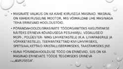 Põrandahooldusmasin ja selle kasutamine #5