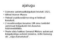 Tehnika uuendused-Automaatkäigukast #2