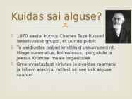 Jehoova tunnistajad #3