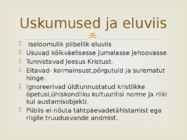 Jehoova tunnistajad #4