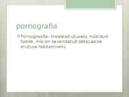 Seksuaalsus ja ühiskond #5