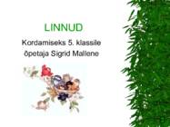 LINNUD esitlus
