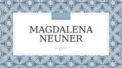 Magdalena Neuner saksa keeles