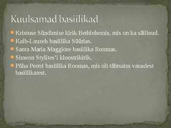 Varakristlik kunst #6