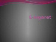 E-sigaret