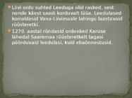 Esimene sajand võõra võimu all #9