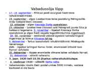 Eesti Vabadussõda #11