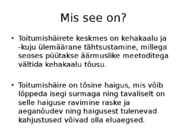 Toitumishäired #2