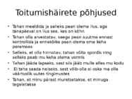 Toitumishäired #4