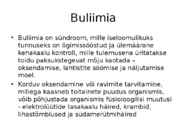 Toitumishäired #8