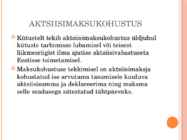 Kütuseaktsiis #3