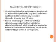 Kütuseaktsiis #4