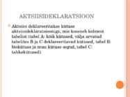 Kütuseaktsiis #5