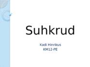 Suhkrud