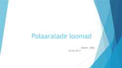 Polaaralades loomad