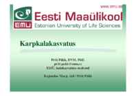 Karpkalakasvatus 2014