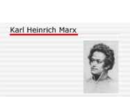 Karl Heinrich Marx 