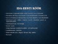 IDA-EESTI JA SETUMAA KÖÖK #2