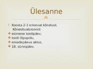 KÕNE #3