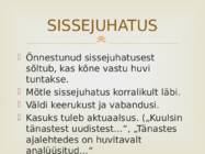 KÕNE #5